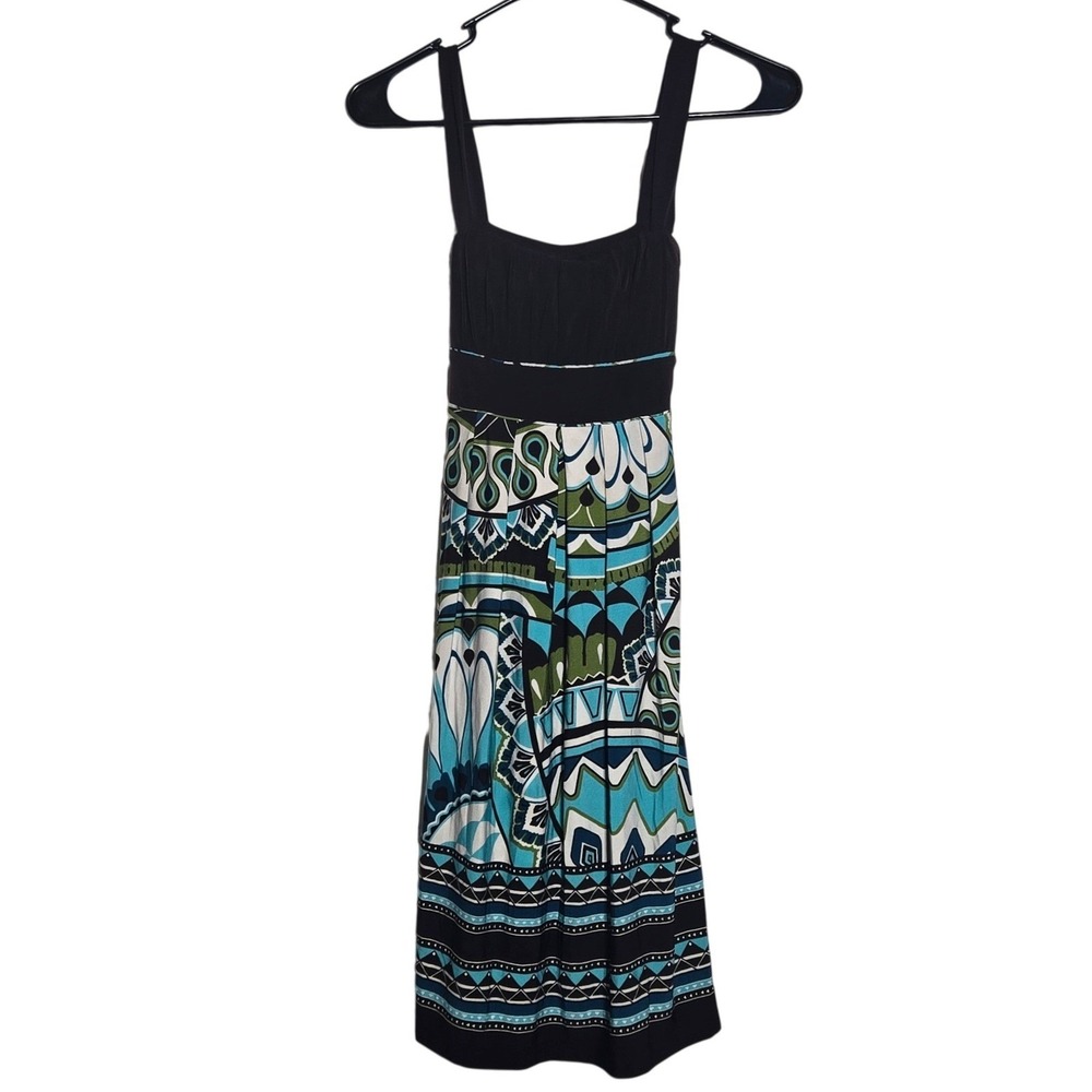 En Focus Studio Babydoll Mini Dress 6 Tie Back Y2K Boho Festival Summer Indie